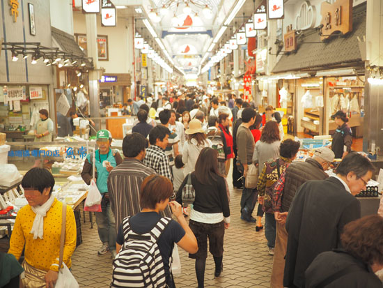 明石の商店街