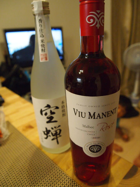 ワイン＆焼酎