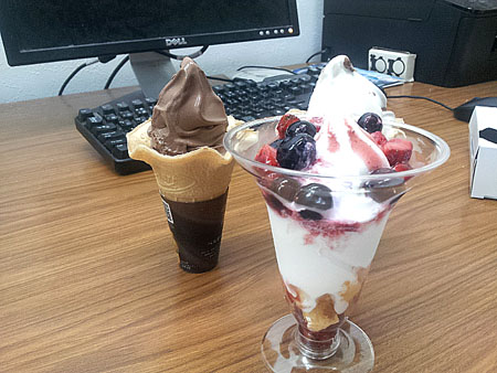 ミニストップのアイスクリーム